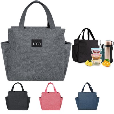 Large Capacity Insulated Lunch Tote Cooler Bag