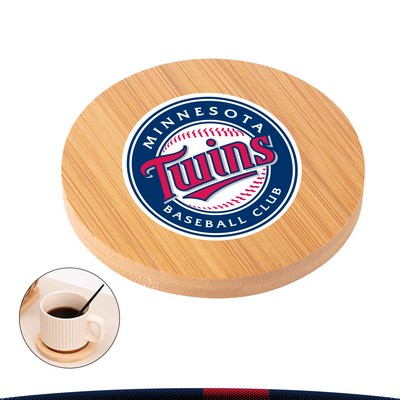 Sepatie Bamboo Round Coaster