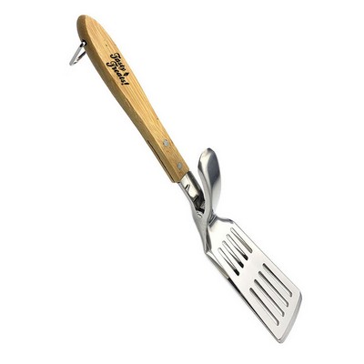 2-in-1 BBQ Spatula & Tong with Your Custom Logo