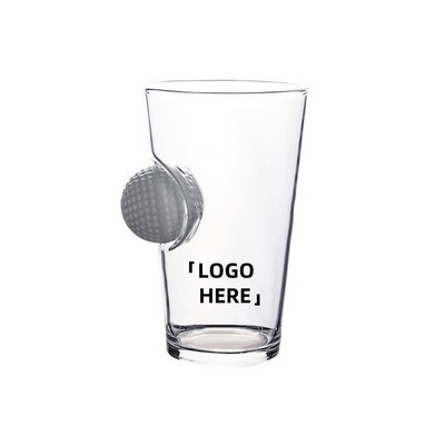 17 oz Golf Beer Glass
