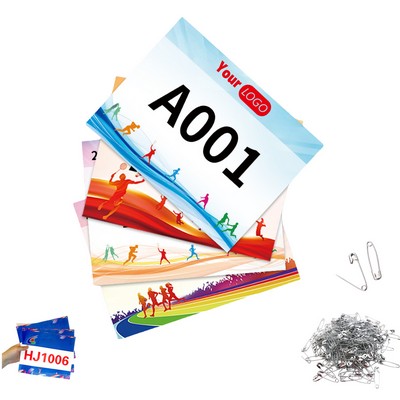 Custom DuPont Tyvek Race Bibs