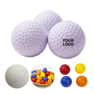 PU Foam Golf Ball Stress Reliever 1.65" Diameter