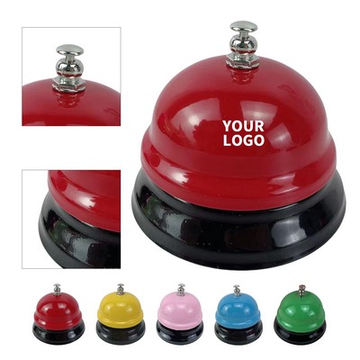 Metal Service Call Bell 3" Length 2.4" Width