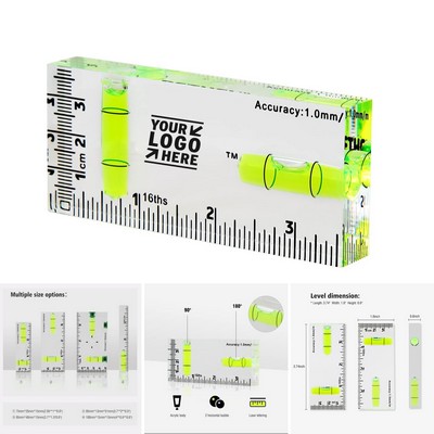 95×40×15 MM T-Type Mini Two Directions Spirit Shatterproof Cross Check Bubble Level