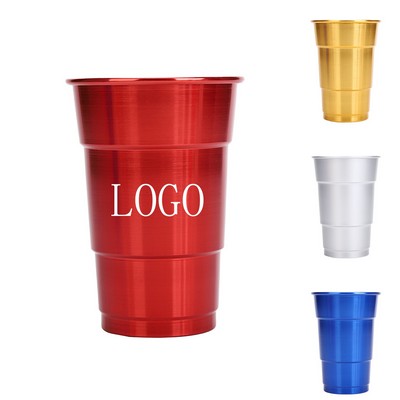 Reusable Aluminum Outdoor Beer Mug