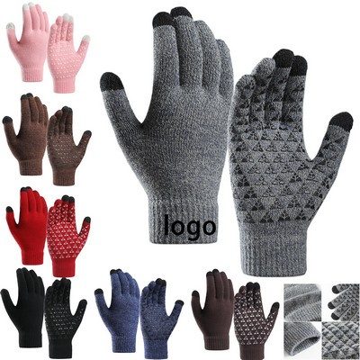 Fleece Lined Touchscreen Warm Winter Gloves