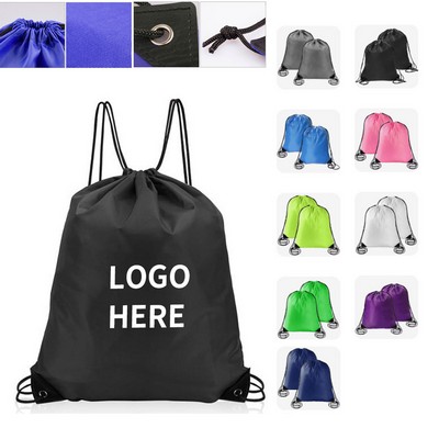 210D Polyamide Tote with Drawstrings
