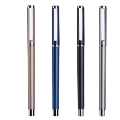 Deluxe Metal Rollerball Pen Set