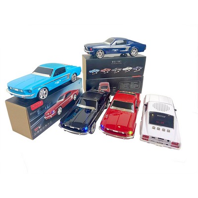 SonicWave Drive Fastback Muscle Car Bluetooth Speaker