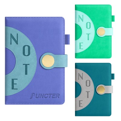 A5 PU Leather 2026 Weekly & Monthly Planner Daily Schedule Notebook W/ Pen Sleeve