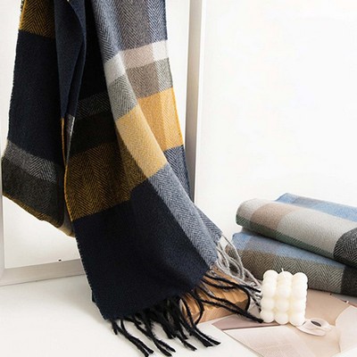 Blanket Plaid Scarfs