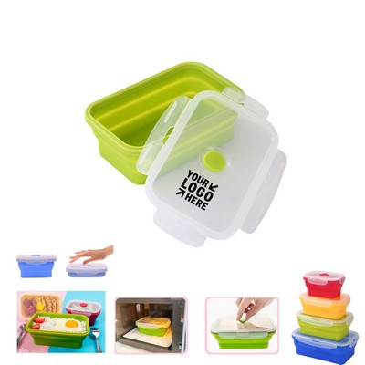 40 Oz Foldable Silicone Lunch Box