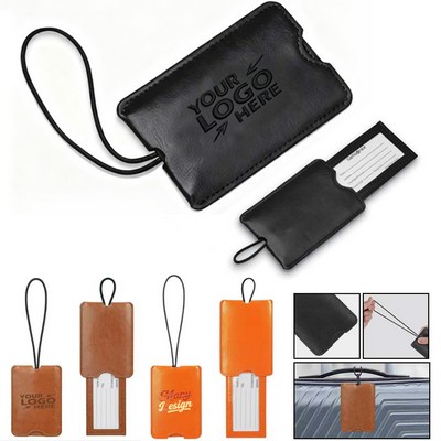 PU Leather Luggage Tag for Suitcase