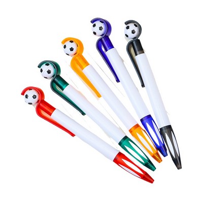 Soccer-shaped Ballpoint Pen