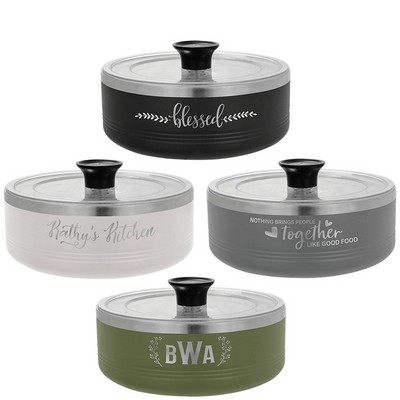 3 Quart Serving Bowl with Lid - Made in the USA