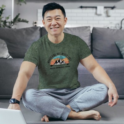 Pod Acid Washed Short Sleeve T-Shirt - Full Color