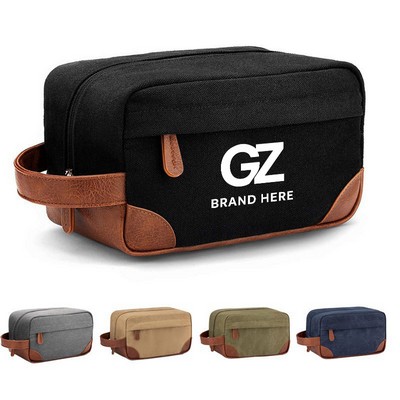Travel Canvas Toiletry Bag