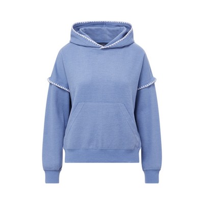 Mood & Vibe™ Teegan Crafty Cotton-Poly Boxy Hoodie