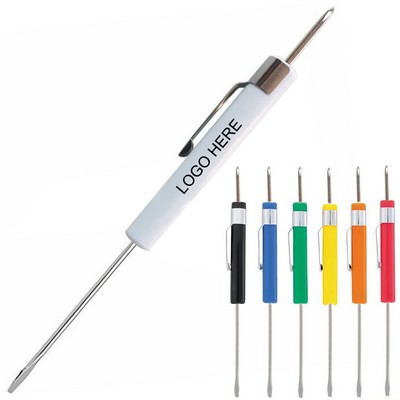 Promotional Double Ended Pocket Screwdriver