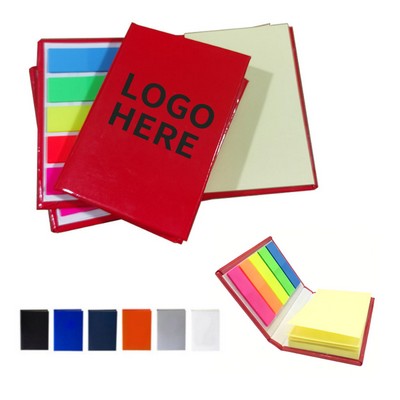 Compact Hardcover Sticky Note Book