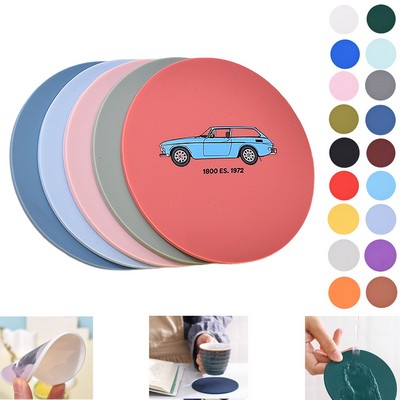 PVC Soft Rubber Coaster
