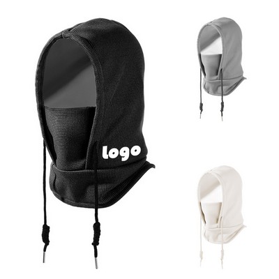 Waffle-Weave Wind-Resistant Head Guard