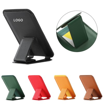 PU Leather Phone Wallet Stand