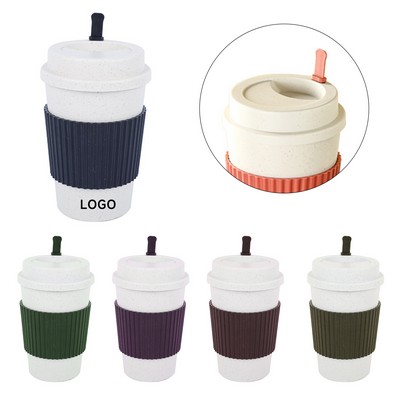 16Oz Wheat Straw Coffee Cup