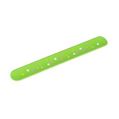 Full Color Printing Silicone Slap Bracelet