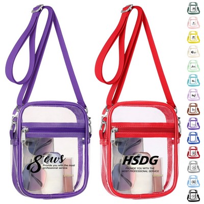 Clear PVC Waterproof Shoulder Bag