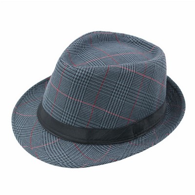 Plaid Top Hat