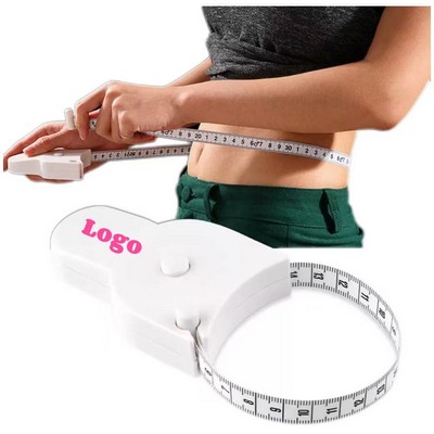 Retractable Soft Body Measuring Tape with Torch Handle