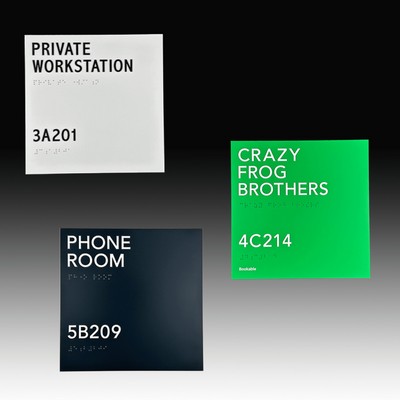 Acrylic ADA Compliant Signs