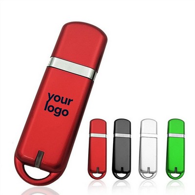 Plastic Rectangle USB Flash Drive -16GB