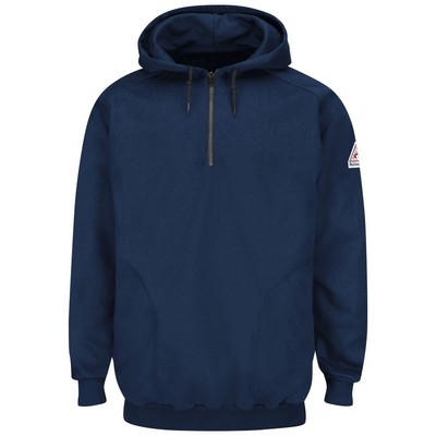 Bulwark® SEH8 Men's Fleece FR Pullover Hooded Sweatshirt