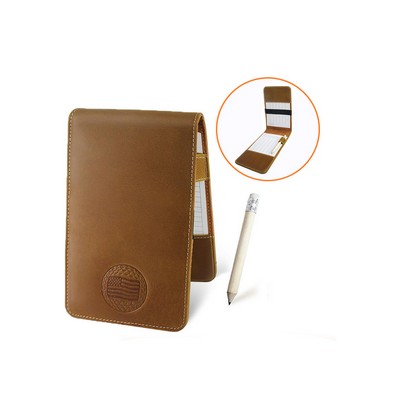 Leather Golf Scorecard