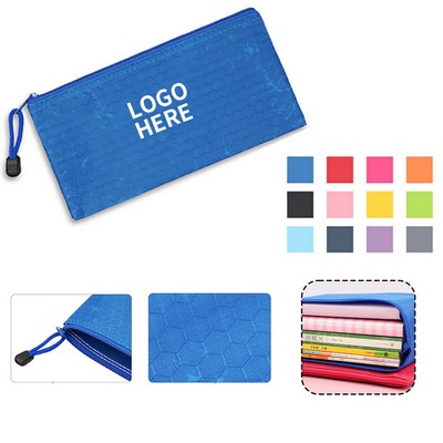 MOQ50 Heavy-Duty Water-Resistant Oxford Football Design Zip Bag