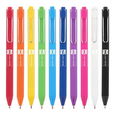 Macaron-colored Press-type Gel Pen