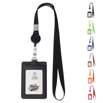 Polyester Lanyard with Id Holder