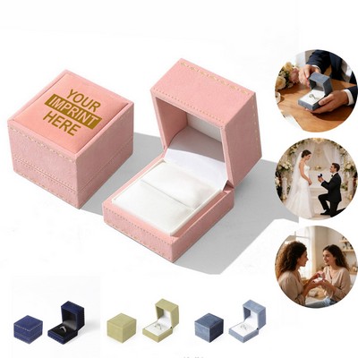 Fabric Ring Jewelry Box