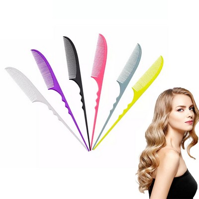 Heat Resistance Salon Comb Rat Tail Parting Combs