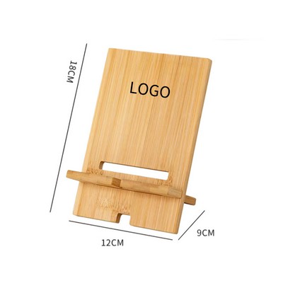 Bamboo Wood Phone Stand