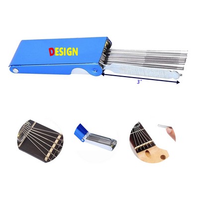 Guitar File Set Guitar Frets Nut Slotting File Kit