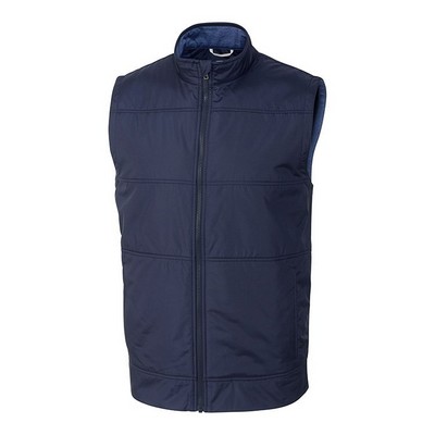 Cutter and Buck Stealth Hybrid Quilted Windbreaker Vest