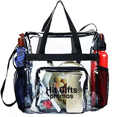 Transparent large capacity Tote bag