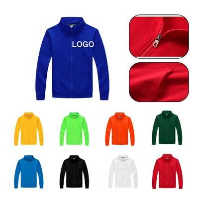 Stand Collar Sweatshirt