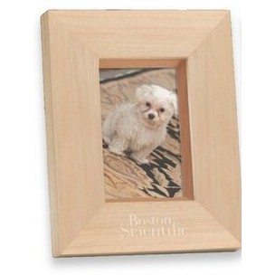 Light Oak Two-Tone Wooden Frame. (3-1/2" x 5" Photo Size)