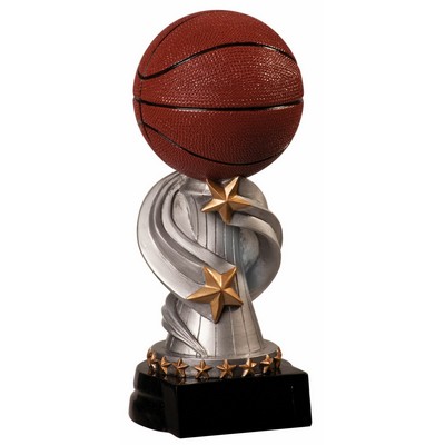 Basketball Encore Resin Award - 8 1/2" Tall
