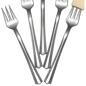 Metalized Finish Appetizer Fork (50 Piece)