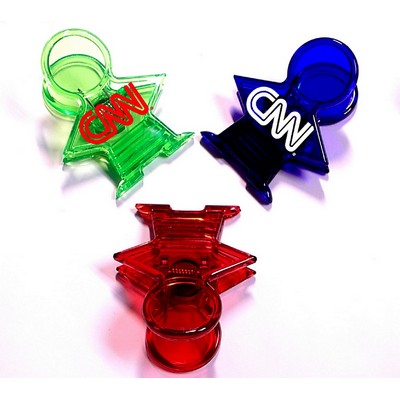 Large Figure Shape Magnetic Memo Clip Holder